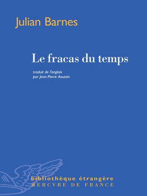 cover image of Le fracas du temps